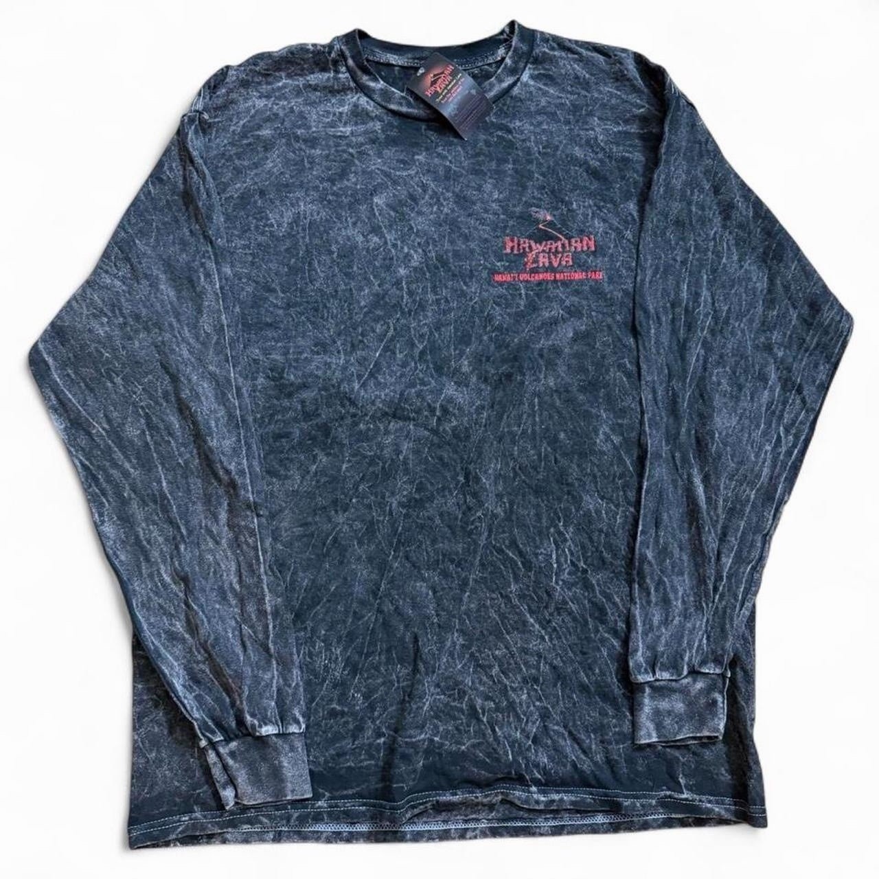 Hawaiian Lava Honoi Long Sleeve Flame T-Shirt Men's Size Large Surf Skate Nwt